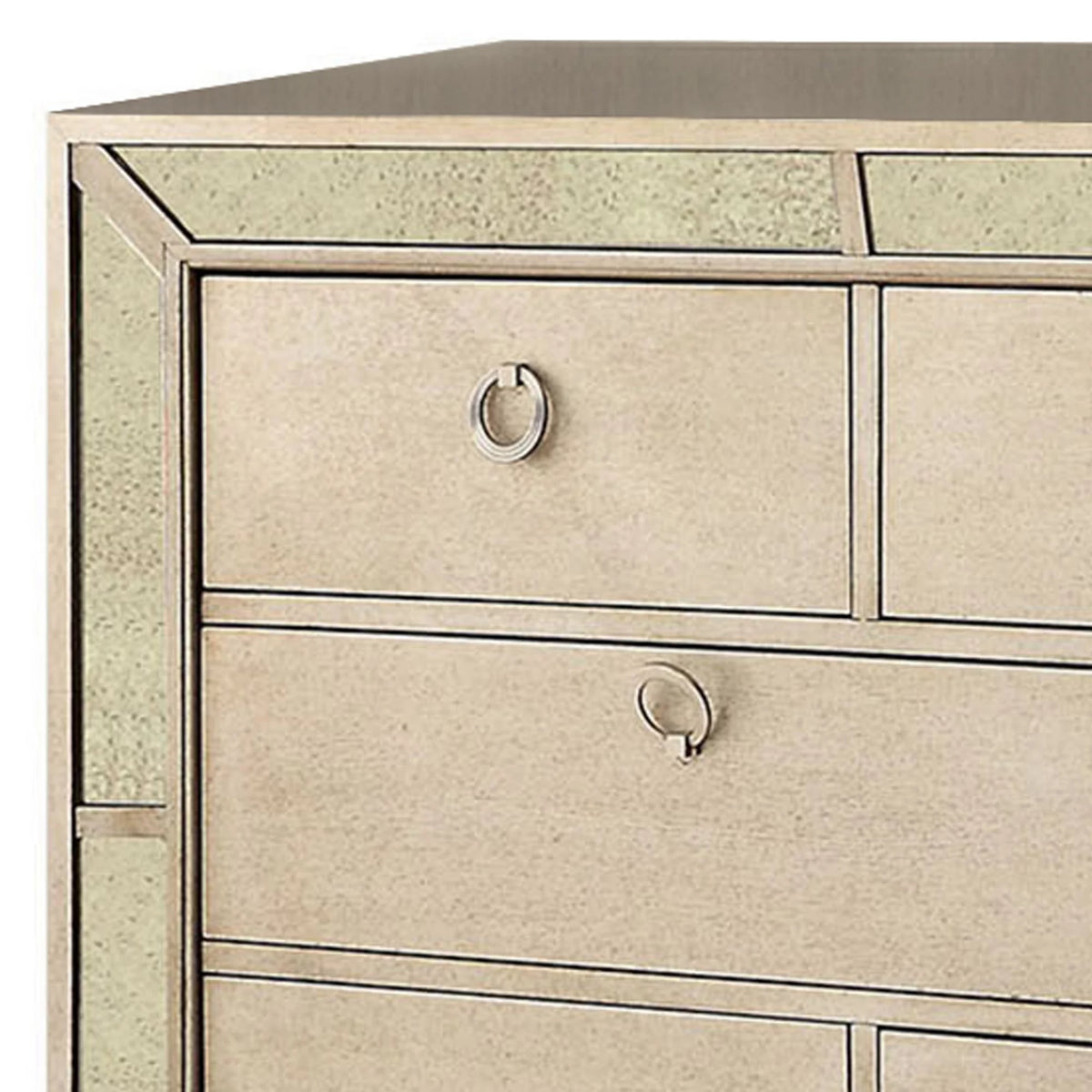 68 in. 8 Drawer Dresser with Mirror Trim F3696
