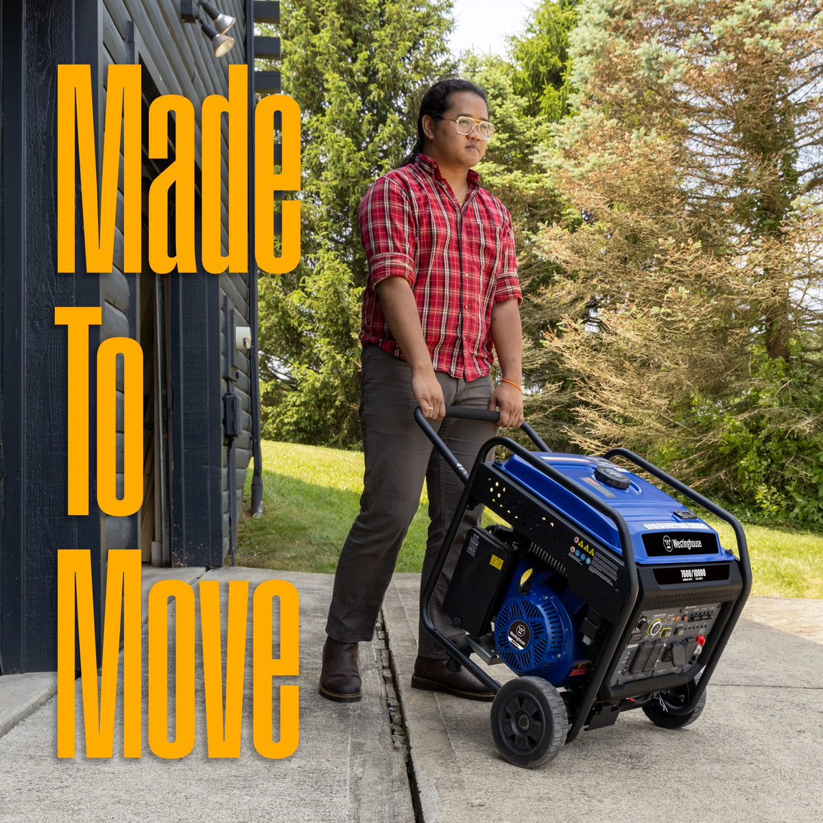 10,000 Peak Watt Portable Inverter Generator O6463