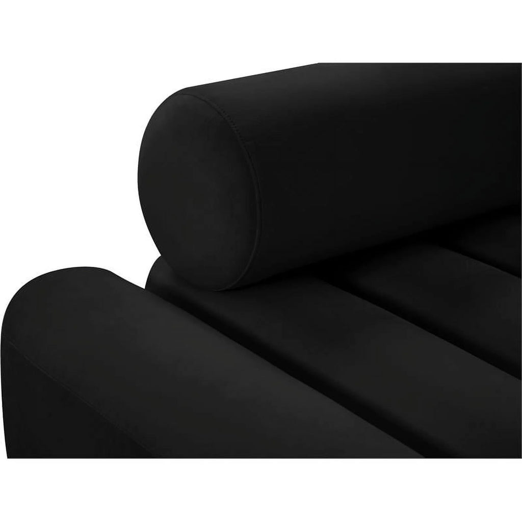 Black Velvet Chair R318666