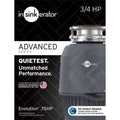 .75 HP Garbage Disposal T79410