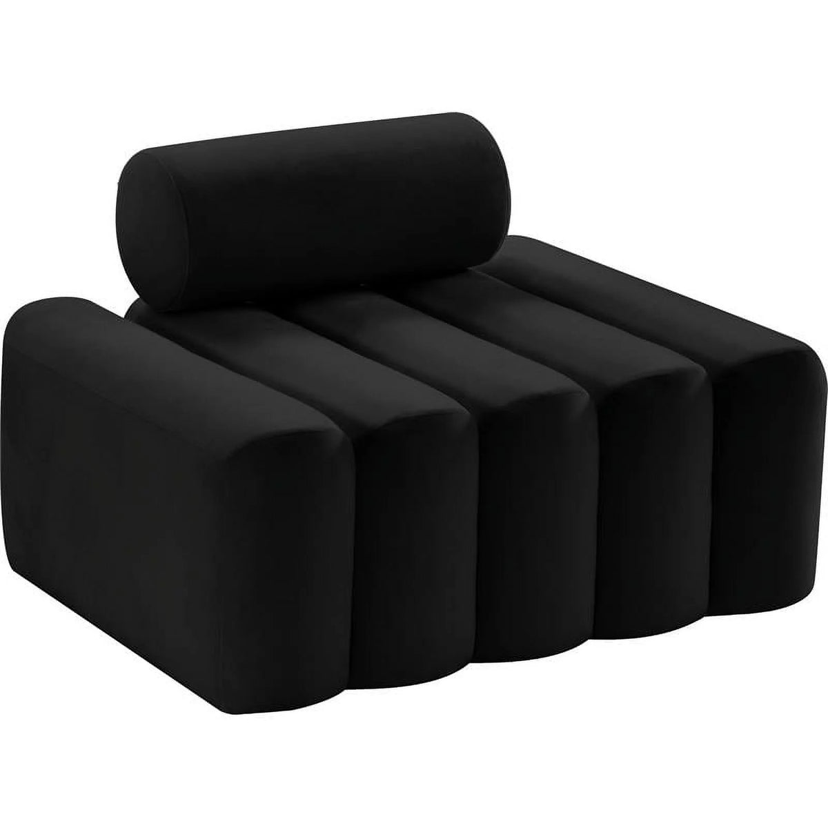 Black Velvet Chair R318666